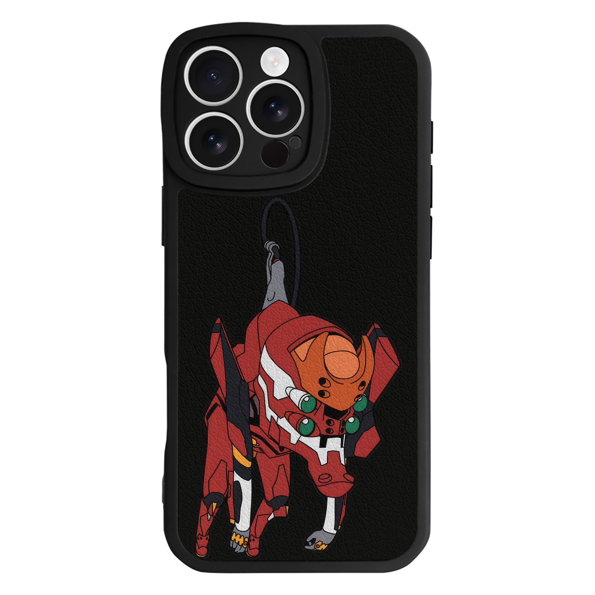 （画像用） EVA 新世紀エヴァンゲリオン 【iPhone 16シリーズ対応】シリコンスマホケース（レザー調） 材質：シリコン